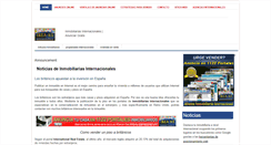 Desktop Screenshot of inmobiliarias-internacionales.net