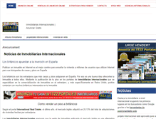 Tablet Screenshot of inmobiliarias-internacionales.net